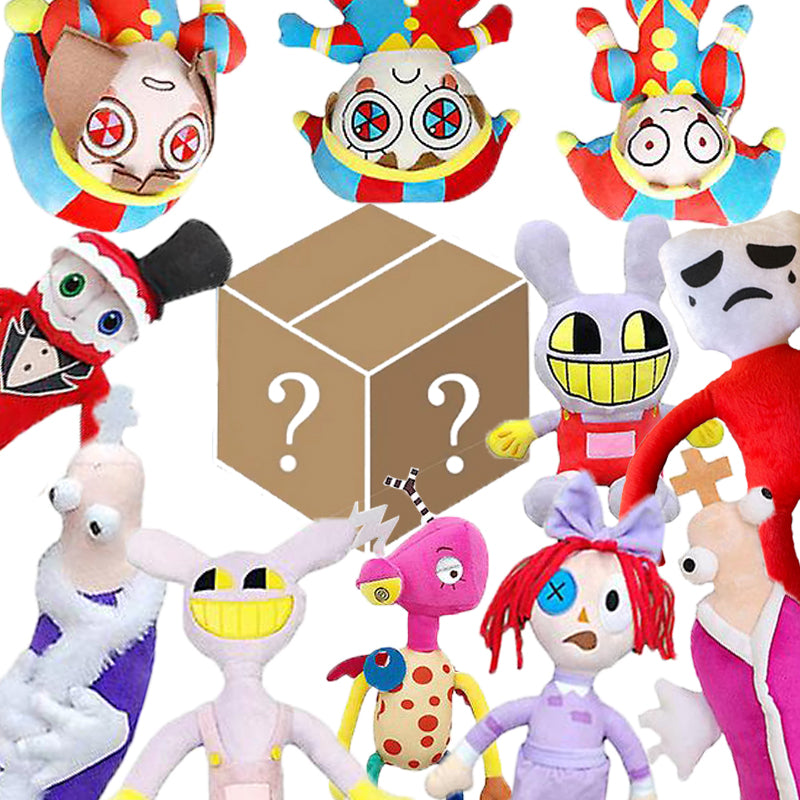 Caixa Misteriosa de Pelúcias do Digital Circus