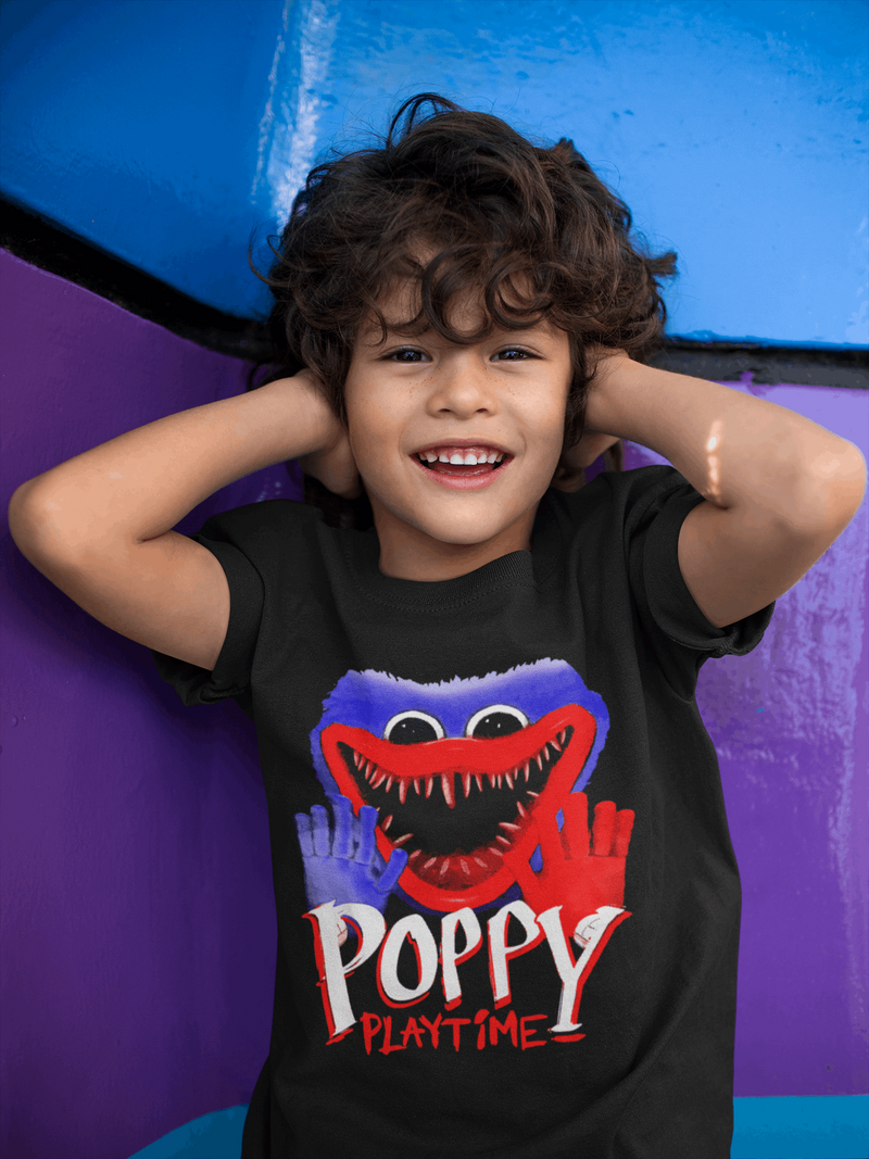 Camiseta Huggy Wuggy do Poppy PlayTime - Dreams Box